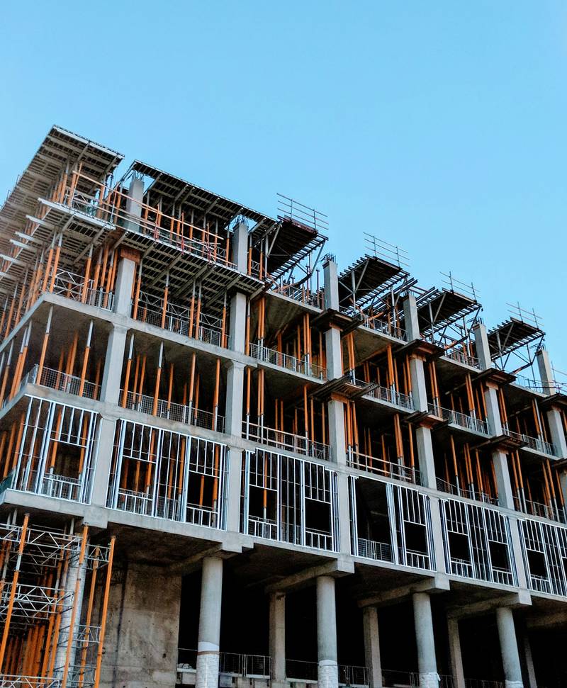 Bâtiment en construction