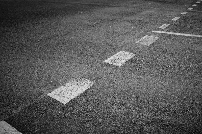 Marquage routier au sol